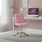Cadeira Office Gomos Ergonômica Com Ajuste De Altura Rosa Cla