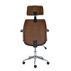 Cadeira Office Lisboa Pu Preto Base Giratória Cromada