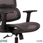 Cadeira Office Oregon Com Tela Mesh E Braços Rebatíveis 3d Pr