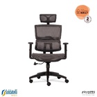 Cadeira Office Oregon Com Tela Mesh E Braços Rebatíveis 3d Pr