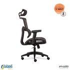 Cadeira Office Oregon Com Tela Mesh E Braços Rebatíveis 3d Pr