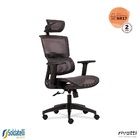 Cadeira Office Oregon Com Tela Mesh E Braços Rebatíveis 3d Pr