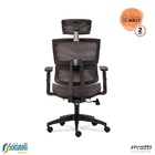 Cadeira Office Oregon Com Tela Mesh E Braços Rebatíveis 3d Pr