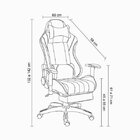 Cadeira Office Pro Gamer X Com Apoio Para Pés Rivatti Preto E