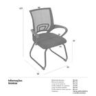 Cadeira Office Tok Base Fixa