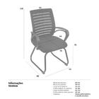 Cadeira Office Viena Base Fixa