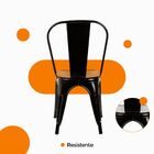 Cadeira Oficial Iron Tolix - Preto - 10