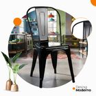 Cadeira Oficial Iron Tolix - Preto - 6