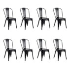 Cadeira Oficial Iron Tolix - Preto - 8