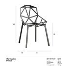 Cadeira One - Penélope - Preto