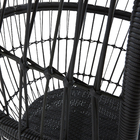 Cadeira Oval Aço Juno 97x113x147cm Cinza Naterial