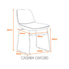 Cadeira Oxford - Caramelo