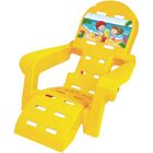 Cadeira P/piscina/praia Plastico Infantil Cores Sort.