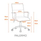 Cadeira Palermo - Marrom