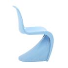 Cadeira Panton - Azul Claro Brilho