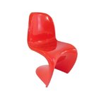 Cadeira Panton Em Abs Vermelha