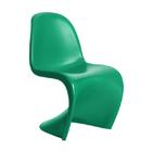 Cadeira Panton - Verde Escuro Fosco