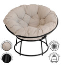 Cadeira Papasan Com Almofada Impermeável Área Externa Acesse