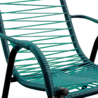 Cadeira Para Area Externa De Fio Único Verde Luxo Adulta