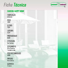 Cadeira Para Área Externa Happy Hour De Aço E Fibra Sintética