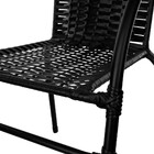 Cadeira Para Área Externa Happy Hour De Aço E Fibra Sintética