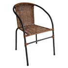 Cadeira Para Área Externa Happy Hour De Aço E Fibra Sintética