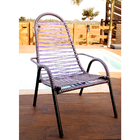 Cadeira Para Área Externa Luxo Plus Size Adulta 2 Fiose Lilás