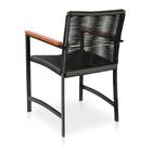 Cadeira Para Área Externa - Preto