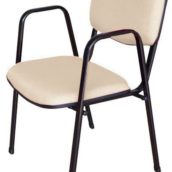 Cadeira Para Auditórios Linha Hotel Auditório Bege