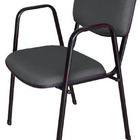 Cadeira Para Auditórios Linha Hotel Auditório Marrom