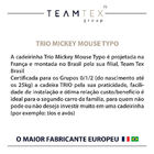 Cadeira Para Auto Disney Trio Mickey Mouse Typo 0 Até 25 Kg P