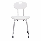 Cadeira para Banho 38x20x51cm Metal e Plástico Mebuki