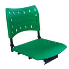 Cadeira Para Barco Giratória Prática Dobrável Verde