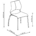Cadeira Para Cozinha 357 - Móveis Carraro - Branco