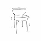 Cadeira Para Cozinha Pu Agatha Escrutura