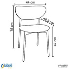 Cadeira Para Cozinha Pu Agatha Escrutura