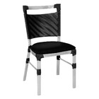 Cadeira Para Cozinha Sala De Estar E Jantar Panero Em Alumíni