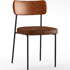 Cadeira Para Cozinha Sala De Jantar Melina L02 Couríssimo Cam