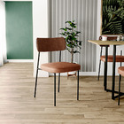 Cadeira Para Cozinha Sala De Jantar Melina L02 Couríssimo Mar