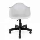 Cadeira Para Escritã³rio Base Aã§o Arm-empório  - Branco