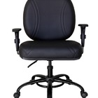 Cadeira Para Escritório Até 150kg Linha Fat Preto