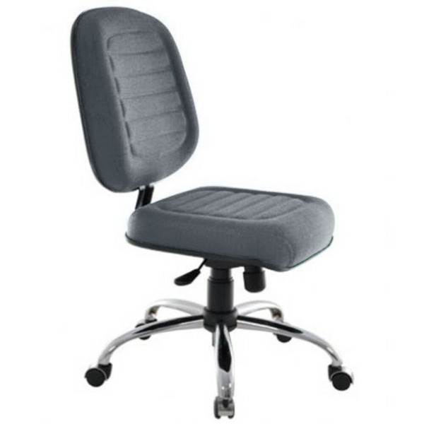 Cadeira Para Escritório Diretor Gomada Linha Blenda Cinza