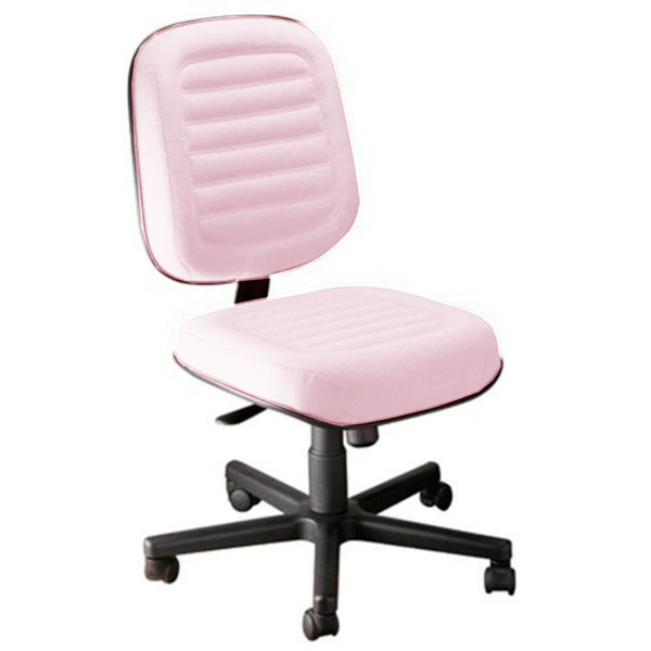 Cadeira Para Escritório Diretor Gomada Linha Blenda Rosa