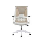 Cadeira Para Escritório Diretor Nr17 Helene Branco/bege