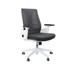 Cadeira Para Escritório Diretor Nr17 Helene Branco E Grafite