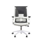 Cadeira Para Escritório Diretor Nr17 Helene Branco E Grafite