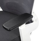 Cadeira Para Escritório Diretor Nr17 Helene Branco E Grafite