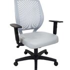 Cadeira Para Escritório E Home Office Linha Ricci Cinza