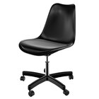 Cadeira Para Escritório Eames Estofada Base Colorida Office C