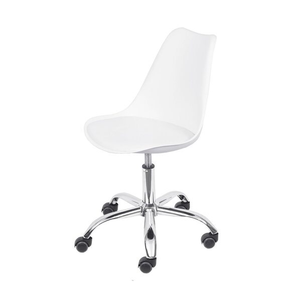 Cadeira Para Escritório Eiffel Eames Joly 1108 Branco